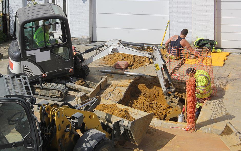 travaux assainissement prix Noisiel